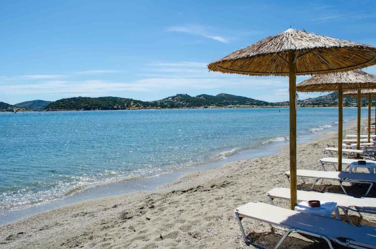 Renovated Apt 100M From Beach Wifi Ac Anavyssos Buitenkant foto