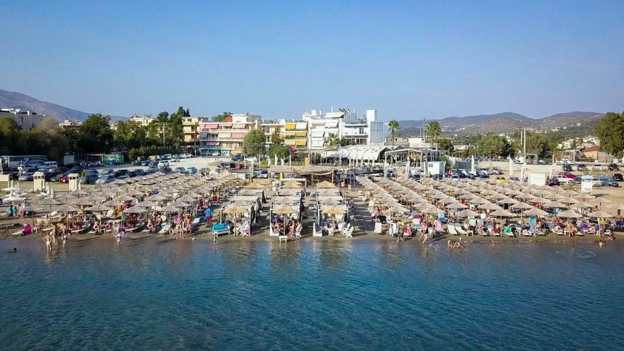 Renovated Apt 100M From Beach Wifi Ac Anavyssos Buitenkant foto